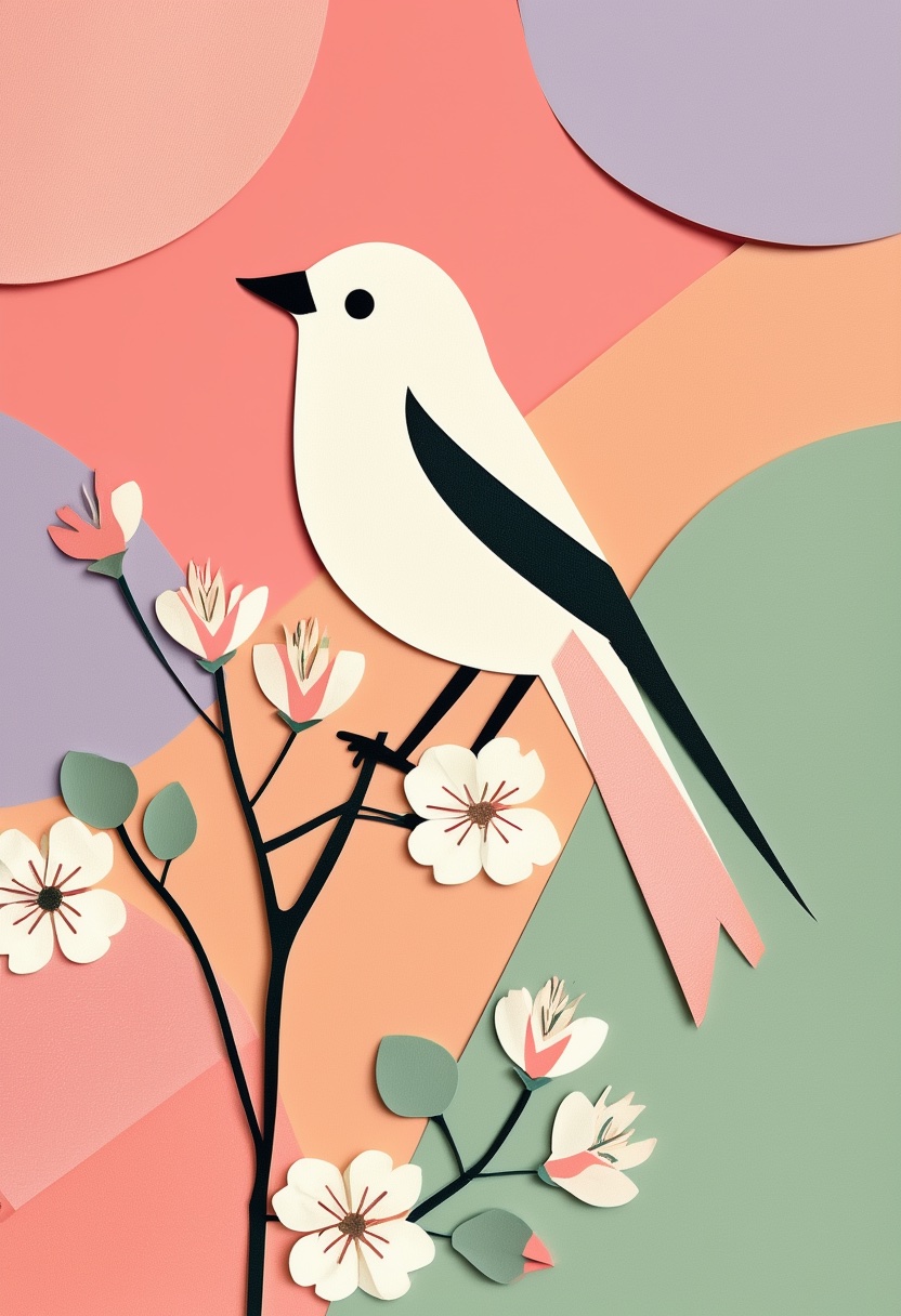 Blossoming Bird Harmony