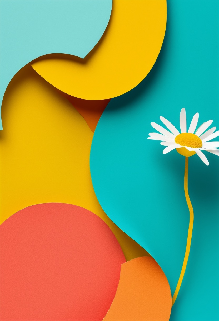 Bright Daisy Garden Bloom