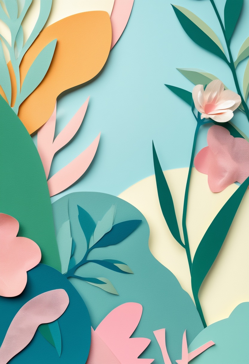 Collage Garden Bloom