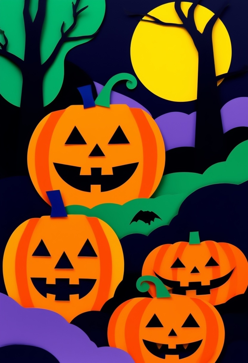 Halloween Pumpkins Night