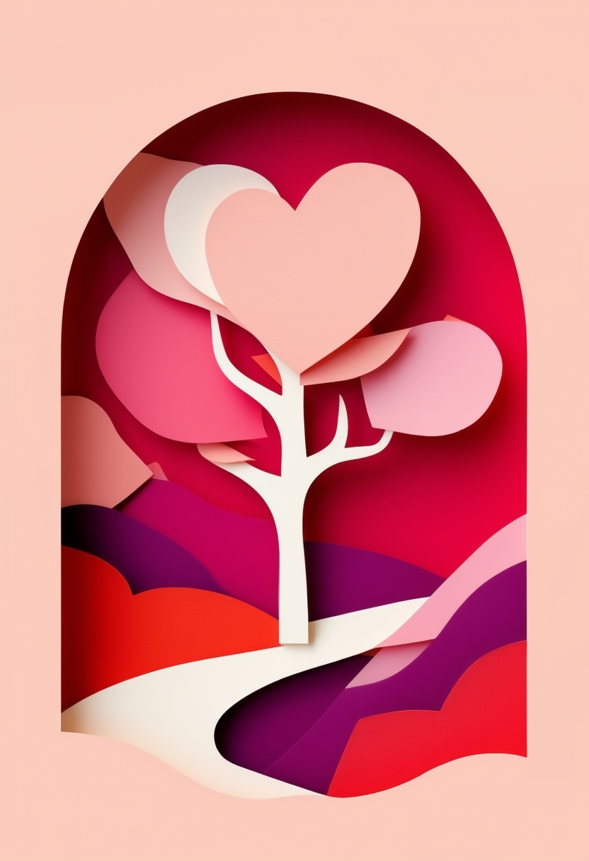 Heart Tree Landscape