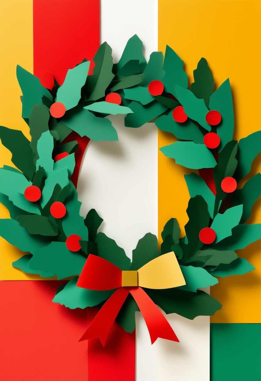 Holiday Wreath Crafted