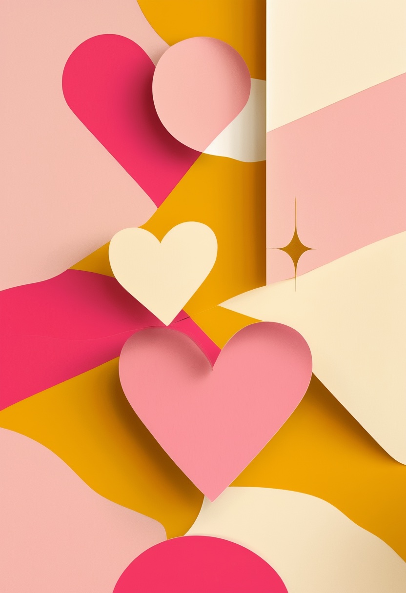Layered Hearts Sparkle