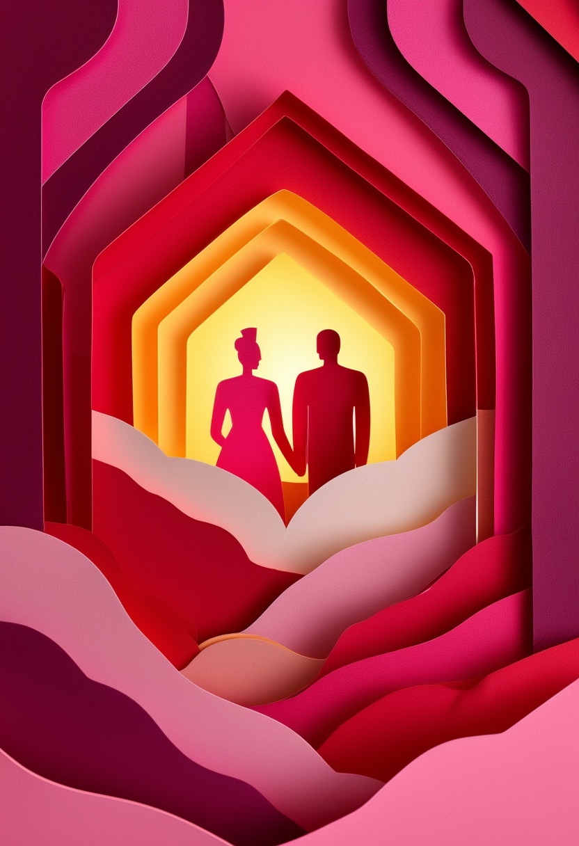 Layered Love Silhouette
