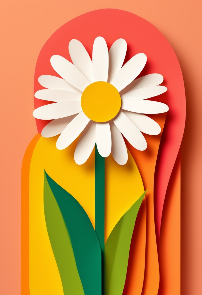 Layered Paper Bloom