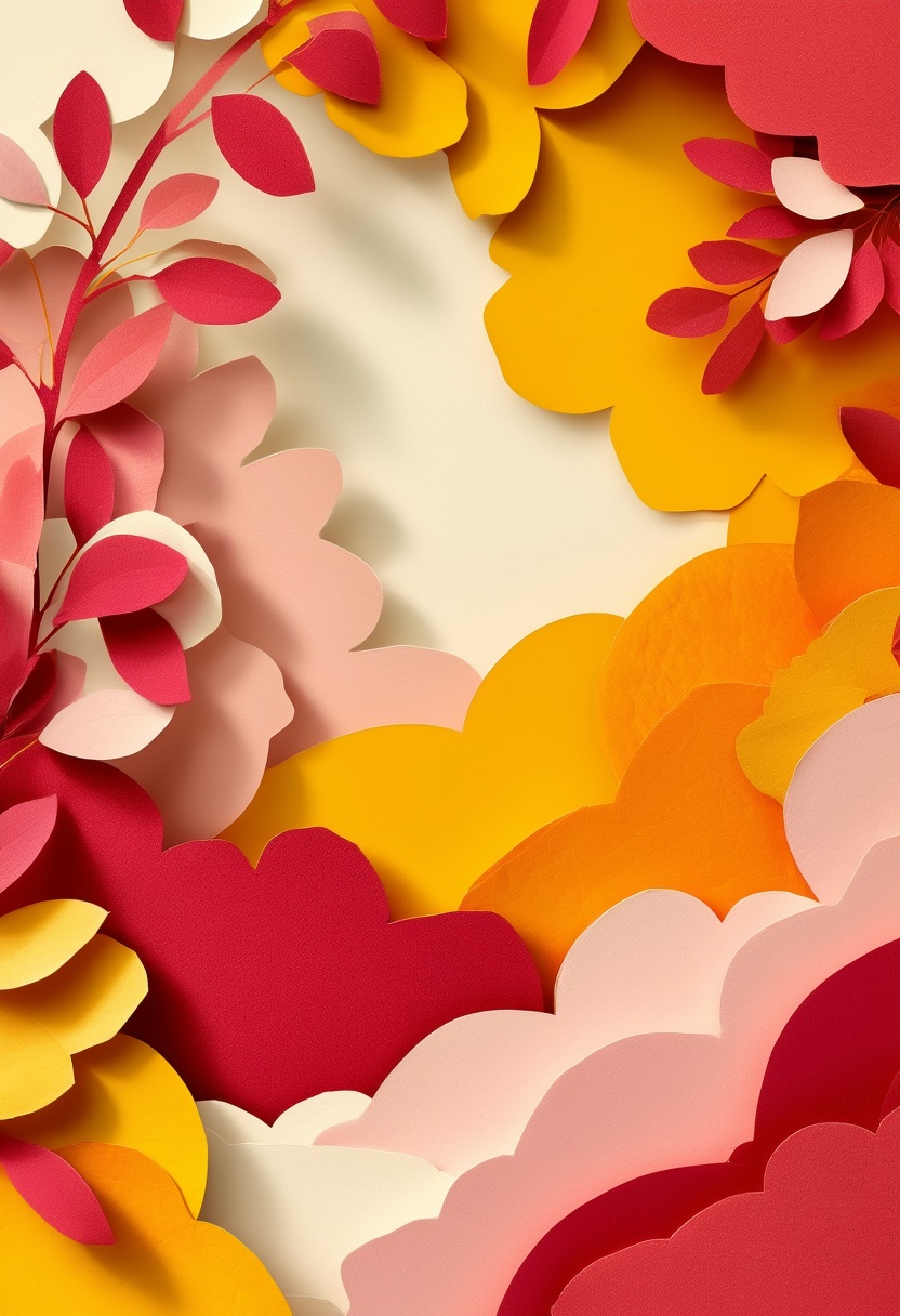 Layered Paper Bloom Garden