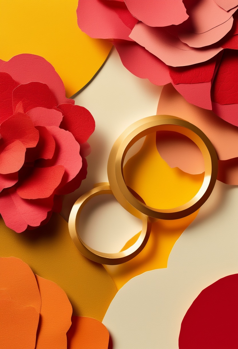 Layered Paper Blossoms