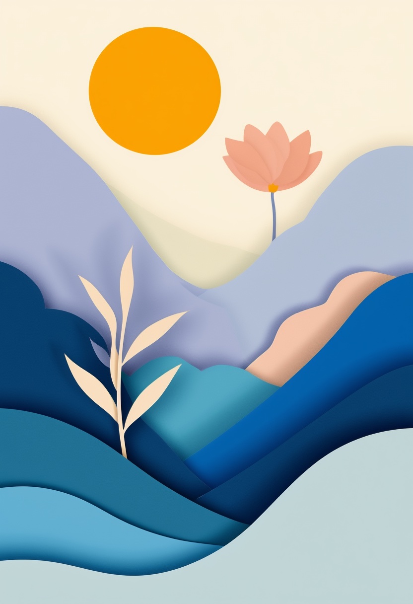 Mountain Sunrise Bloom