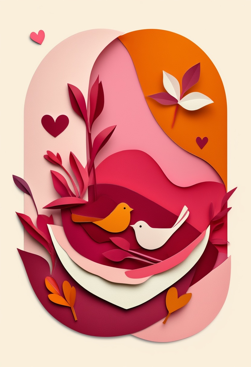 Nest of Love in Bloom