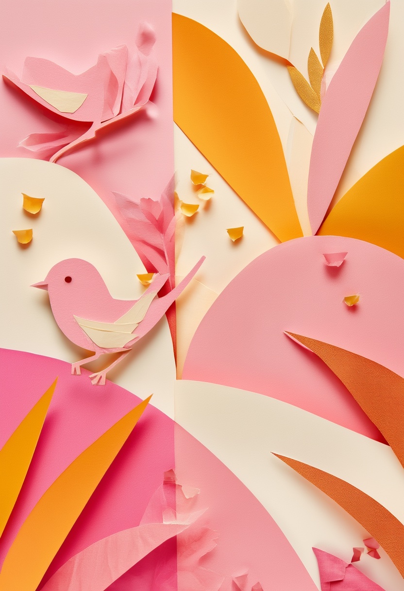 Paper Bird Garden