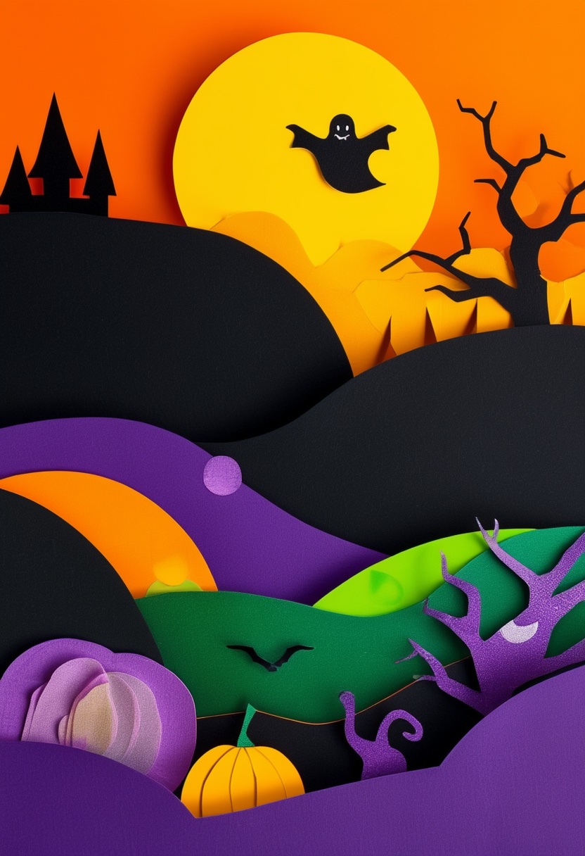 Purple Hills Pumpkin Moon