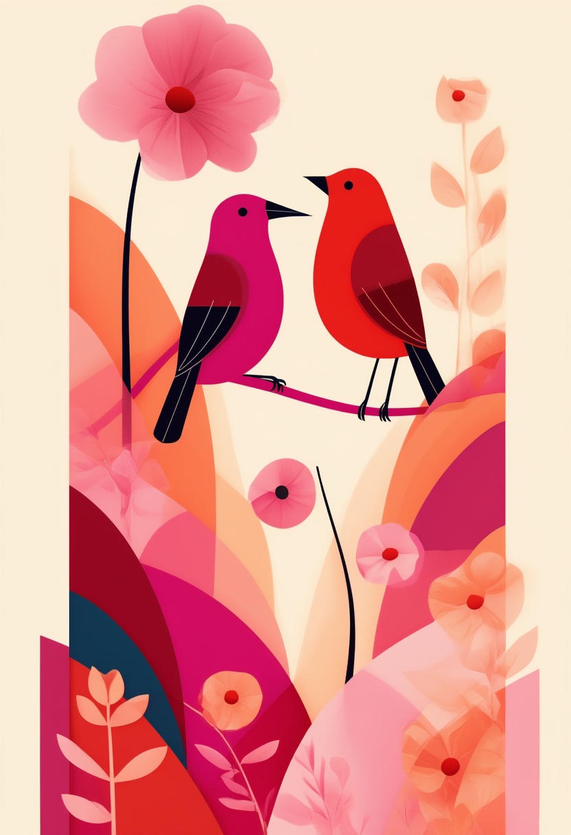 Radiant Avian Harmony