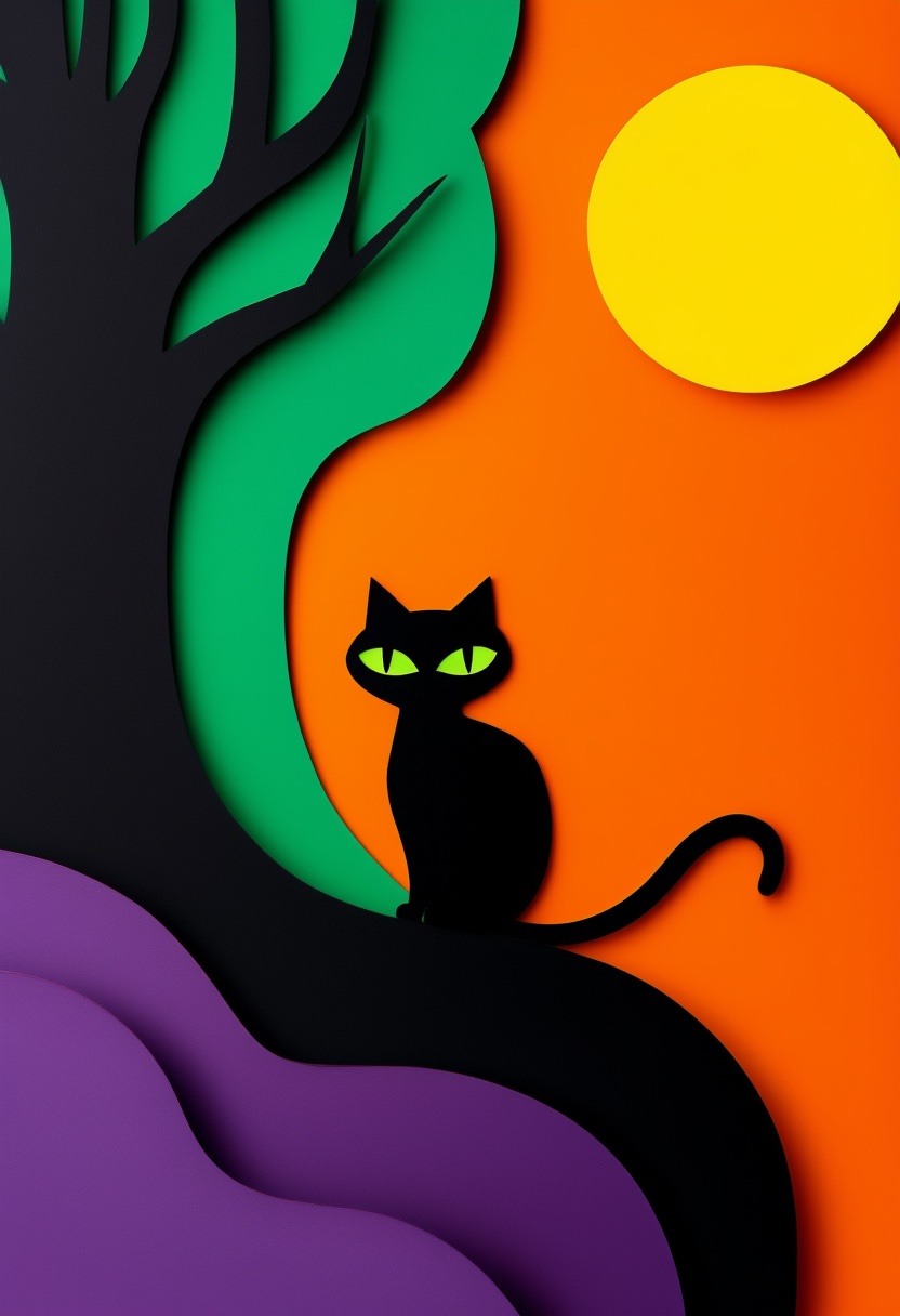 Spooky Cat Night