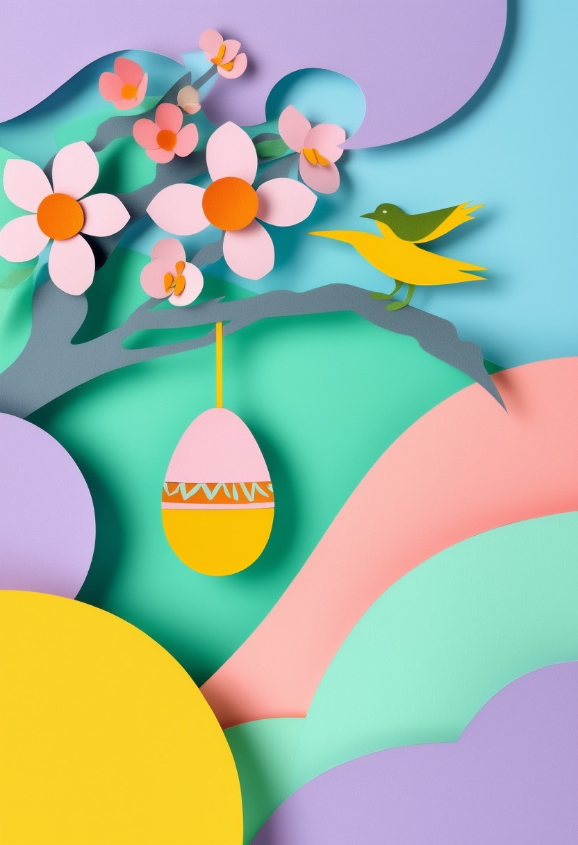 Spring Blossom Bird