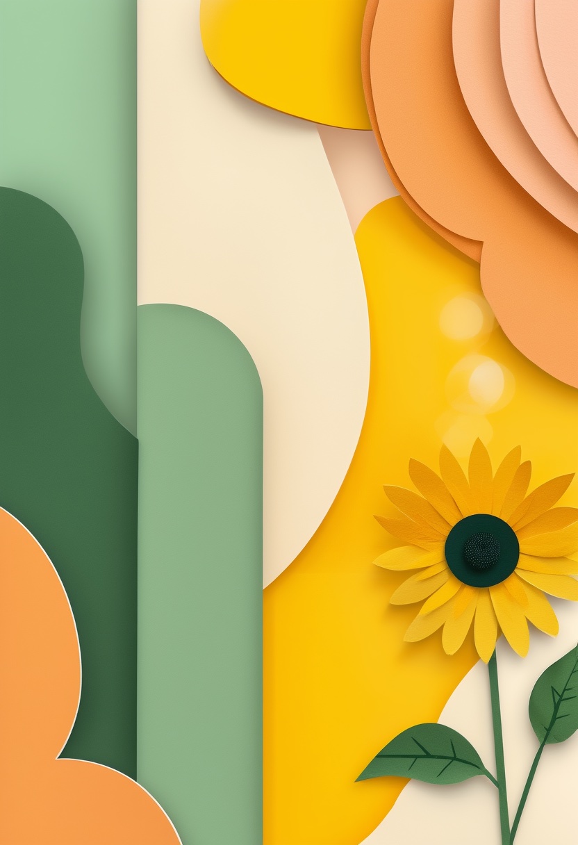 Sunlit Sunflower Garden
