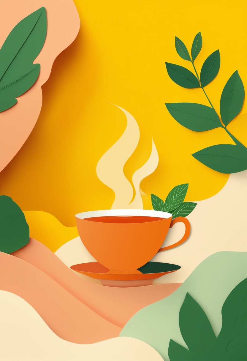 Sunlit Tea Cup Serenity