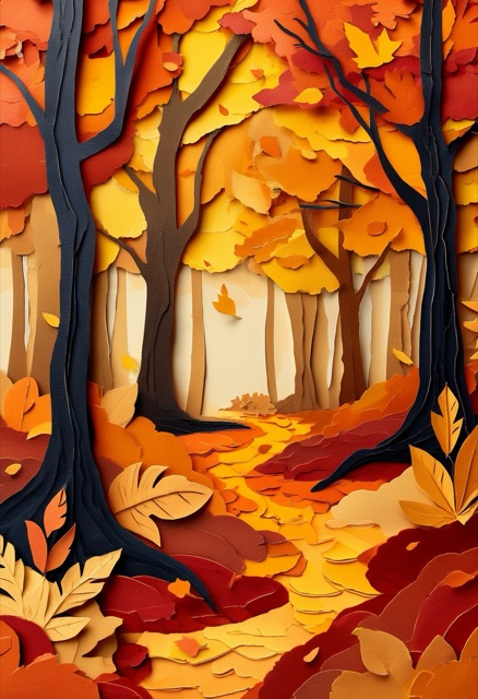 Autumn Forest Path