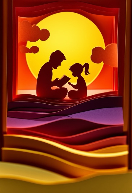 Father's Sunset Stroll