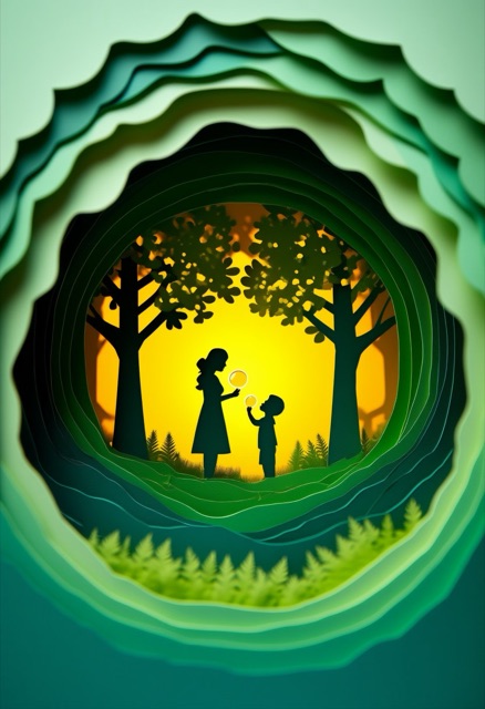 Motherly Love Silhouette