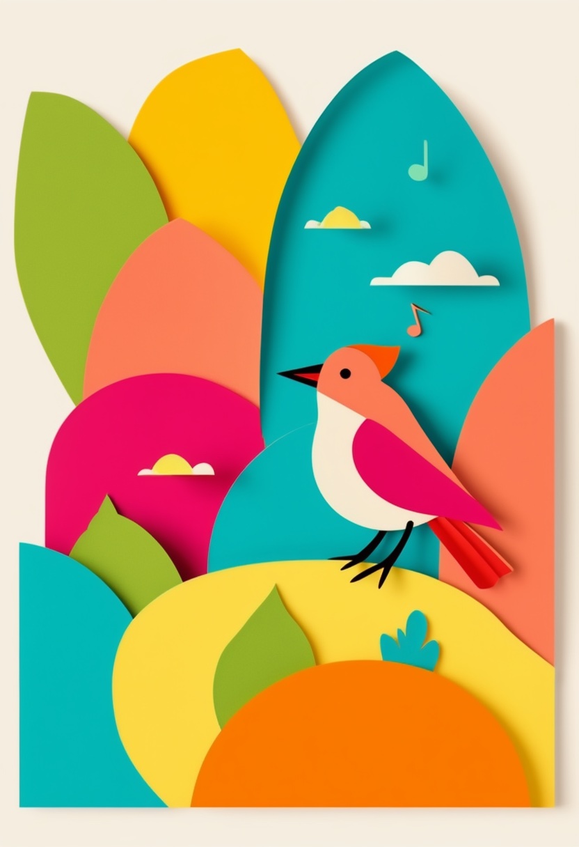 Vibrant Bird Melody Harmony
