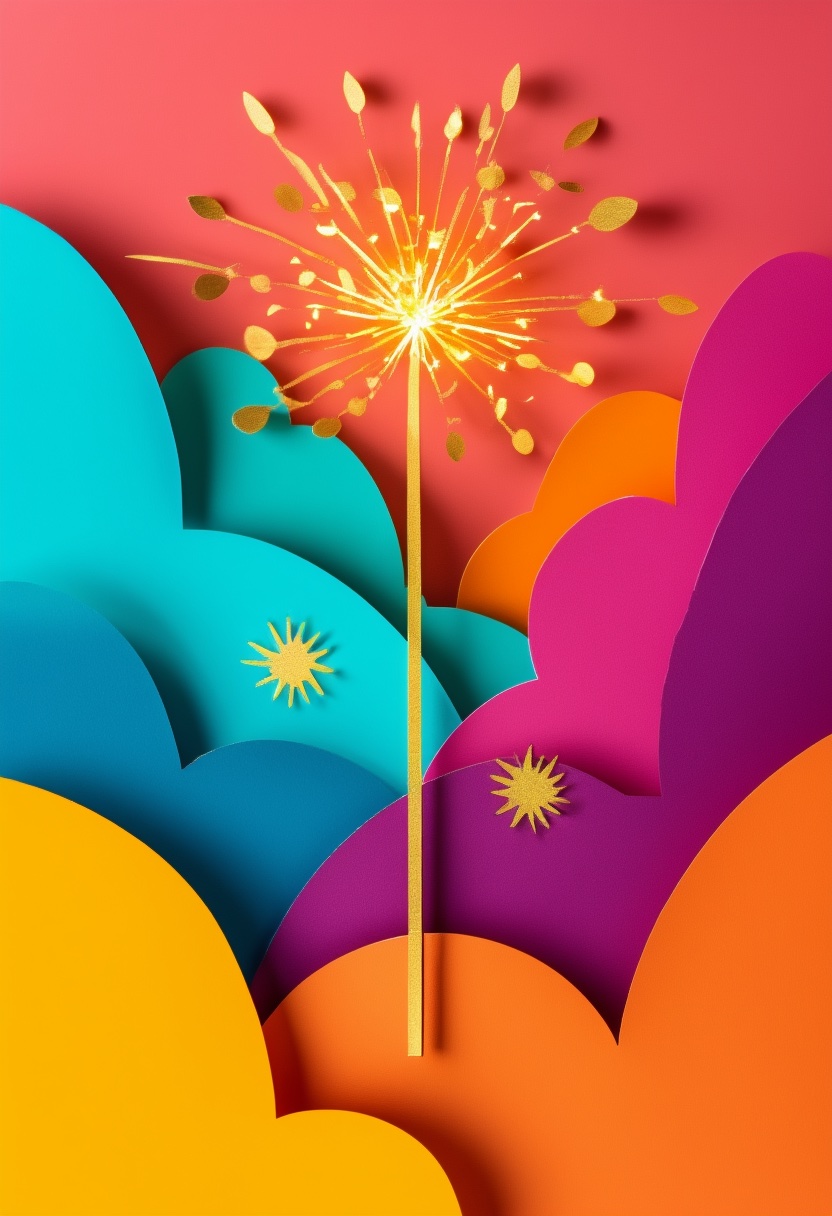 Vibrant Celestial Celebration