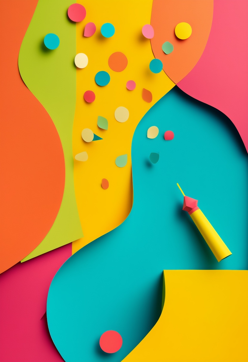 Vibrant Collage Celebration