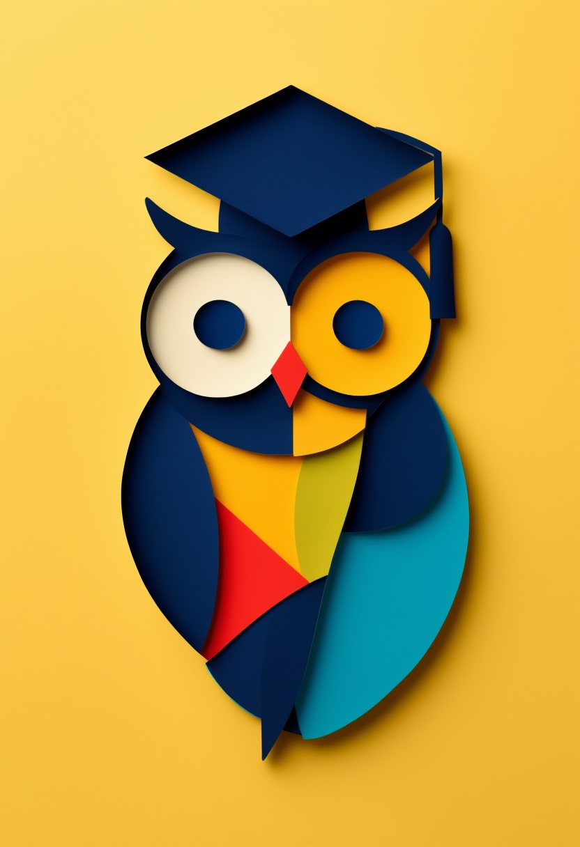 Wise Owl Graduation Cap